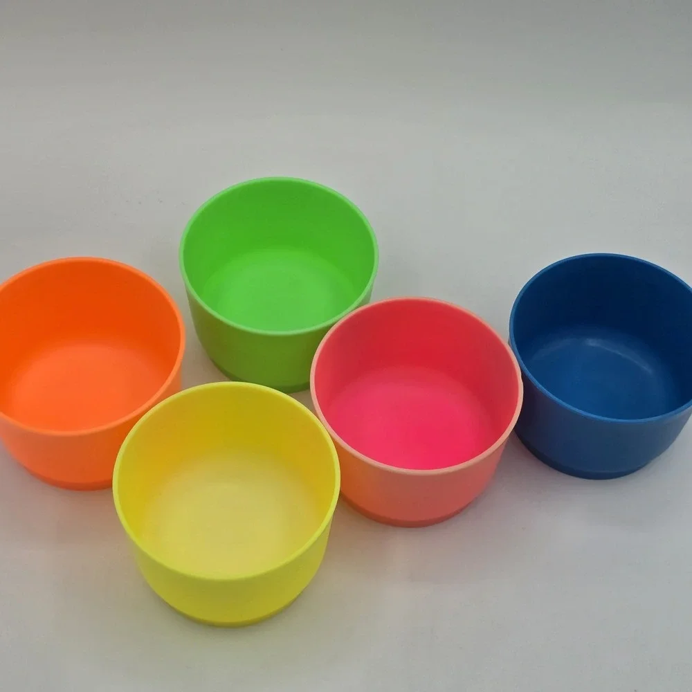 Lot of 5 Vintage Tupperware # 1229 SNACK CUPS